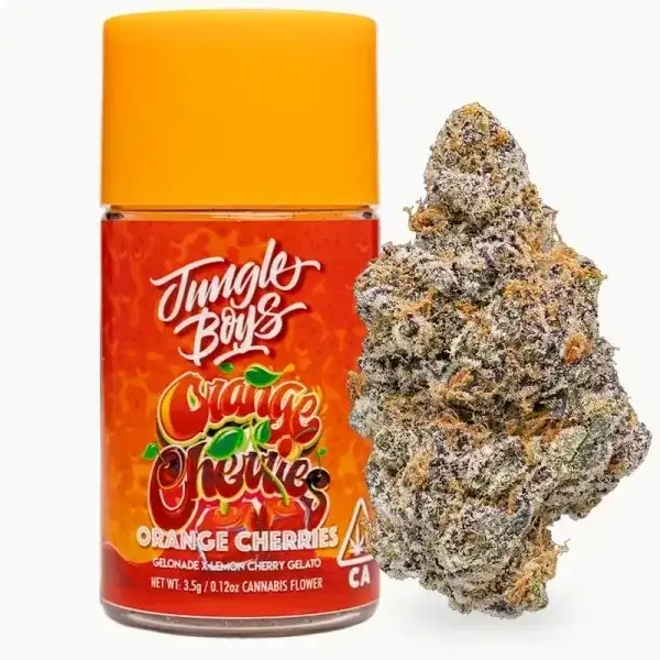 Jungle Boys Orange Cherries – 3.5g Jar