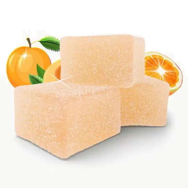 Orange Apricot – 100mg Distillate Chews 10pk