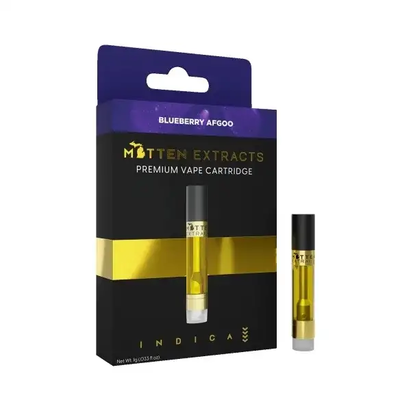 Blueberry Afgoo 1g Vape Cartridge