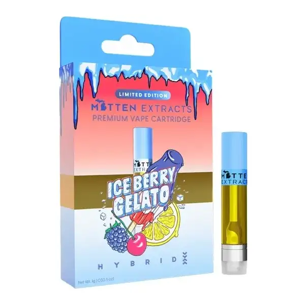Ice Berry Gelato 1g Vape Cartridge