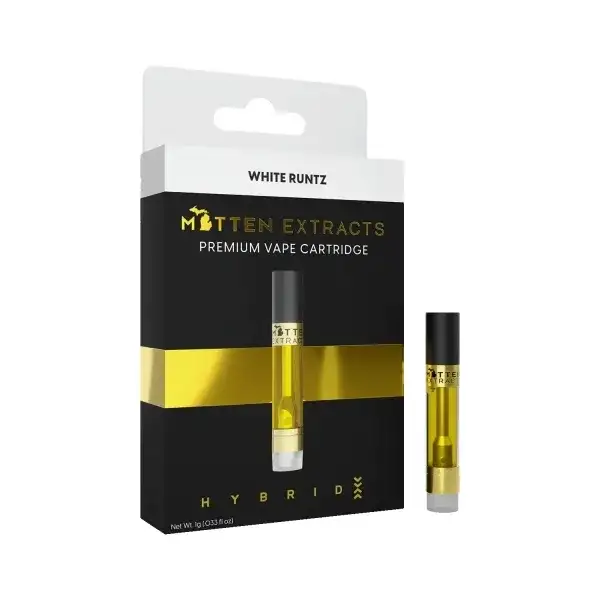 White Runtz 1g Vape Cartridge
